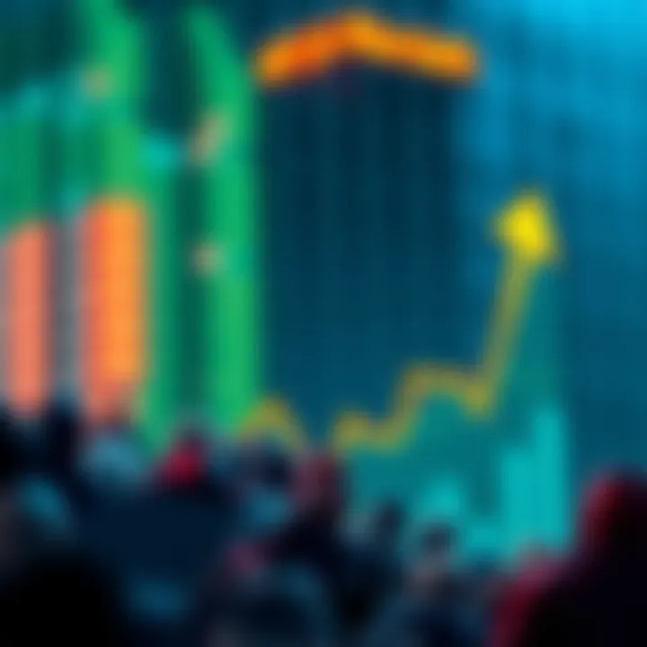 401jk Project Growth Chart A chart showing a steep upward trend in 401jk's growth amid a declining market, symbolizing community support and resilience.