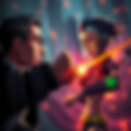CZ of Binance and Dex Aster face off against Solana and its projects like Underworldpics, representing the challenge over blockchain dominance.