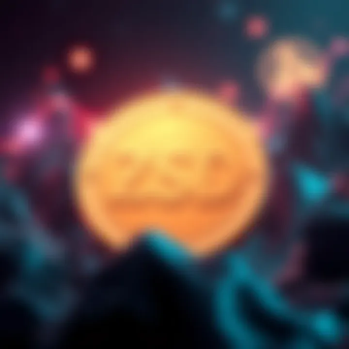 A visual representation of the ZSD stable coin logo alongside a digital currency theme and privacy symbols.