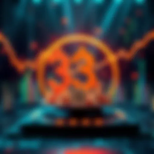 Aave platform celebrating $3 trillion in total deposits with crypto graphics in the background