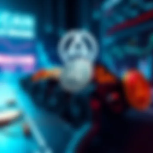 A graphic featuring various memcoins with Algorand's logo in the background, symbolizing competition in the crypto market.