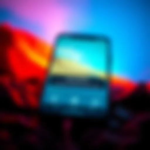 A smartphone screen showing an error message during an app update