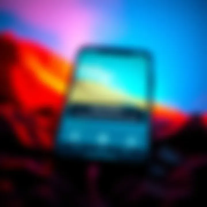 A smartphone screen showing an error message during an app update