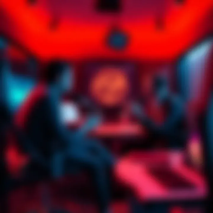 Ankr's Brand Director Mr. Minter and Senior Product Manager Tyler talking about blockchain technology in a podcast studio