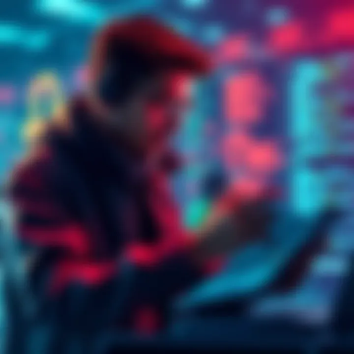 A person analyzing security reports and code for a smart-contract investment
