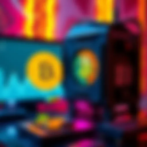 Avalon Nano 3S miner setup with a Bitcoin Core node on a PC desktop