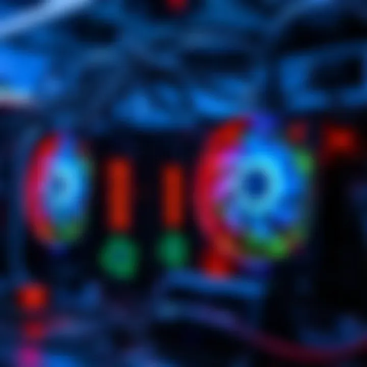 Avalon Q Miners in Action Two Avalon Q miners set up for cryptocurrency mining, with visible mining rig components and LED displays.