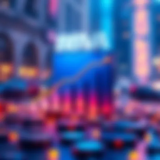 BBVA logo with a bar graph showing crypto investment recommendations