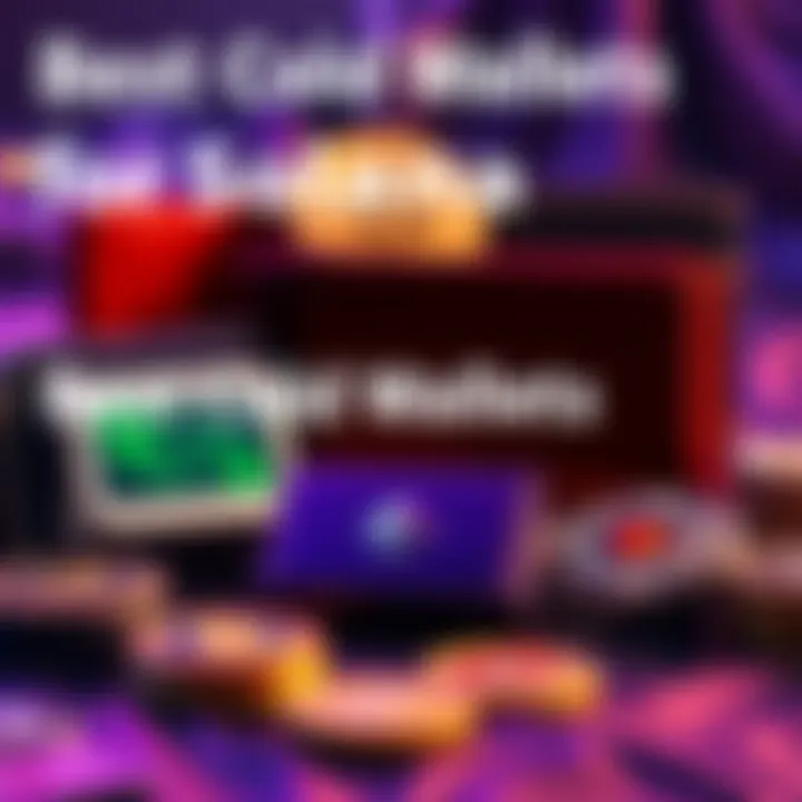 A collection of cold wallets including Ledger, Trezor, and Tangem used for storing Solana securely