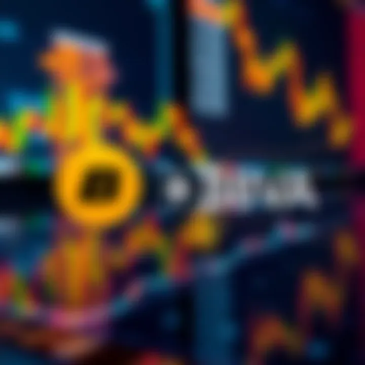 Binance and BBVA logos with financial charts in the background representing margin trading and Treasuries