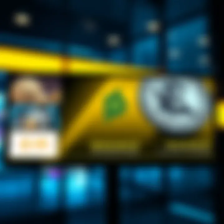 Binance logo with Pi token promotion on a digital screen, showing contrast between advertisement and absence of listing