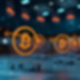 A digital representation of the Bitaxe logo alongside an Amazon shopping cart, symbolizing online transactions and safety.