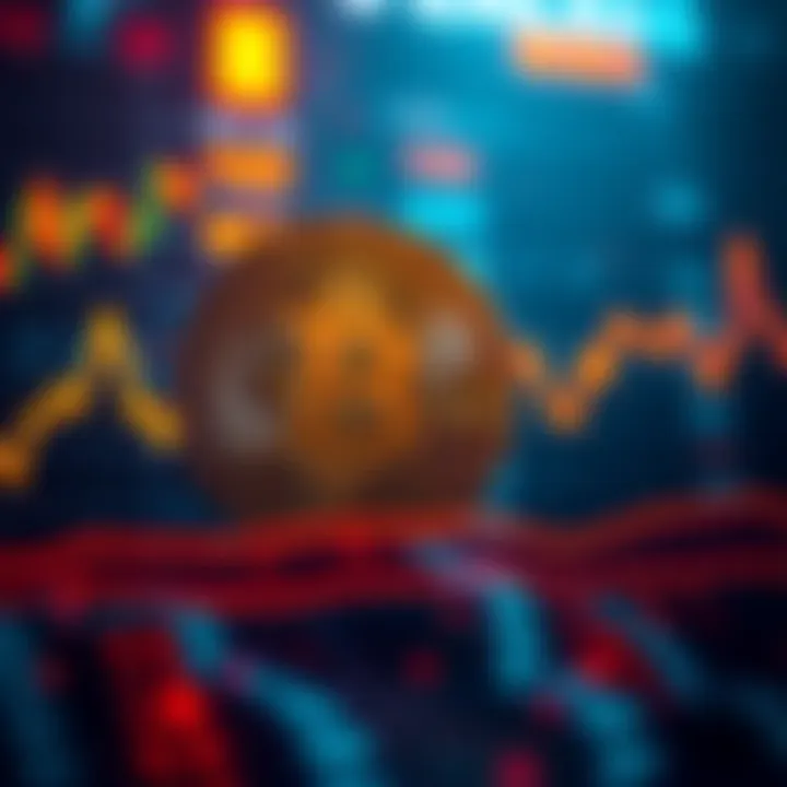 Graph showing Bitcoin's price decline with a focus on mining costs and market analysis.