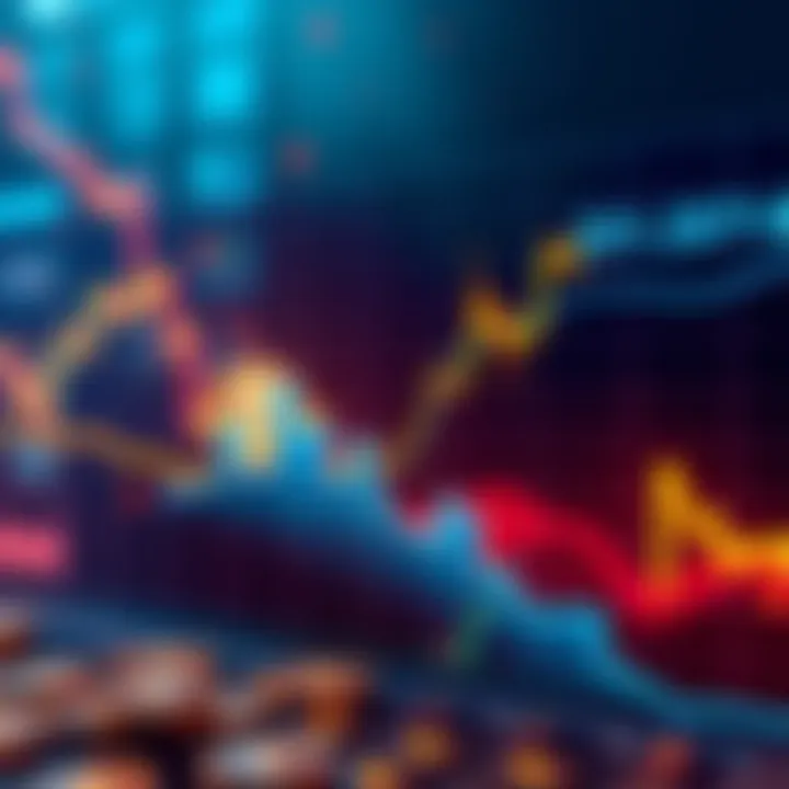 A graph showing a sharp decline in Bitcoin prices, indicating market volatility and investor concern.