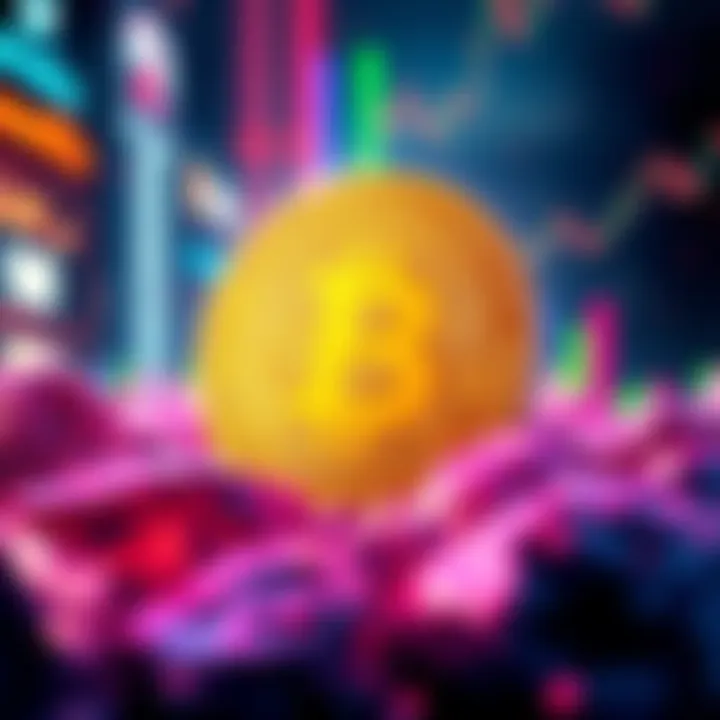 Bitcoin's value rapidly changes by $5,000 in one minute, showcasing market volatility.