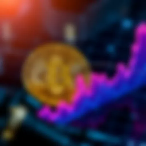 Bitcoin logo with a rising graph and Crypto.com logo, symbolizing a $10 million donation to MAGA.