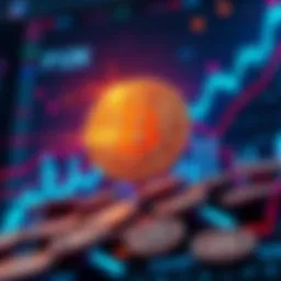 Visualization of Bitcoin's rise to 121k with a spotlight on FET's potential value of $2. Graphics display upward trends and coins.