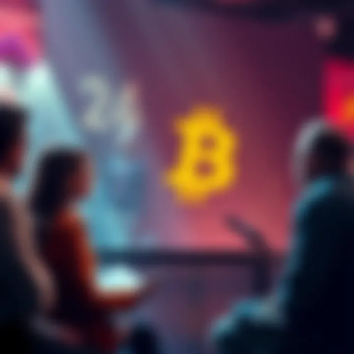 People engaging in a discussion about Bitcoin's 4-year cycle and its future direction.