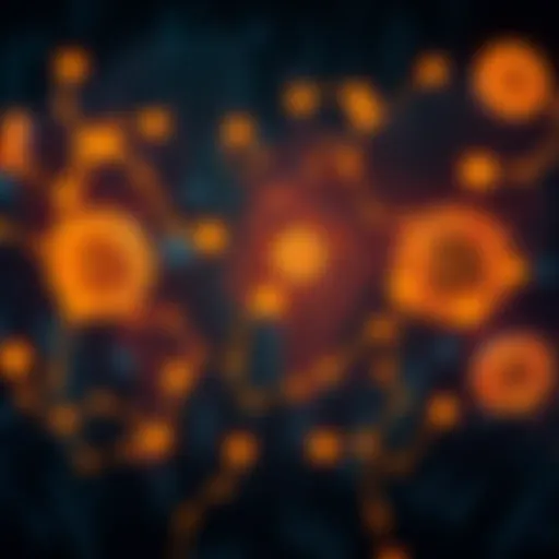 A visual representation of Bitcoin symbols overlaid on a world map, depicting global financial connections and challenges.