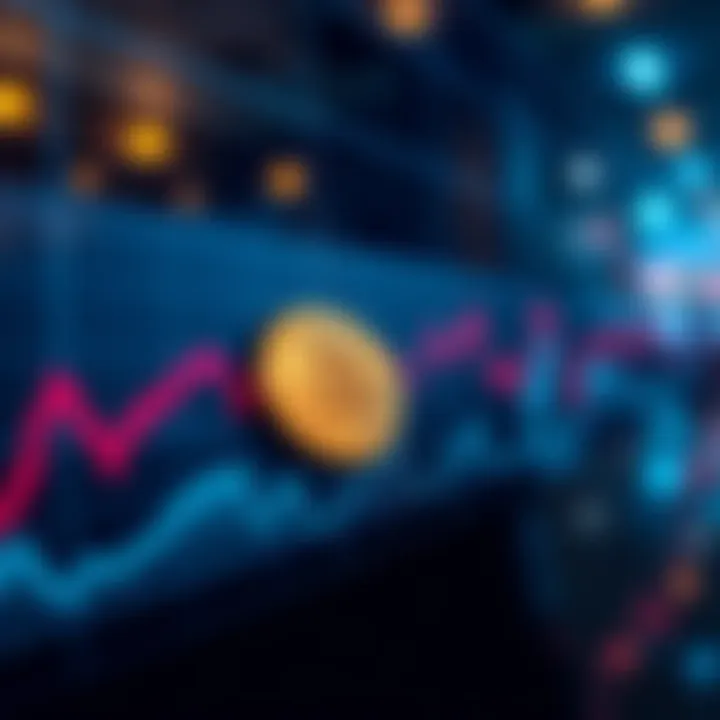 Graph showing Bitcoin and index funds performance during market dips