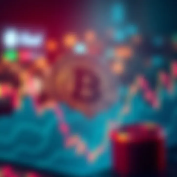 A Bitcoin price chart showing fluctuations and trends in 2025