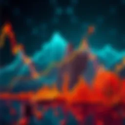 Graph showing Bitcoin's price dropping with trend lines indicating potential bounce back levels.