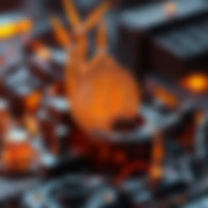 A visual representation of Bitcoin with energy symbols and mining equipment, highlighting the discussion on sustainability and environmental impact.