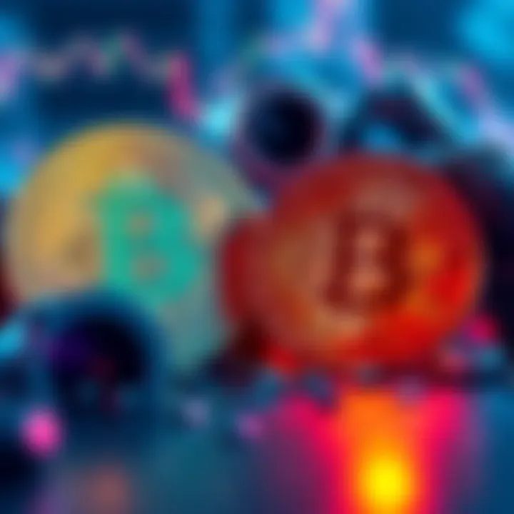 Comparison between Bitcoin and Hedera showing Bitcoin as a stable investment and Hedera as a risky choice.