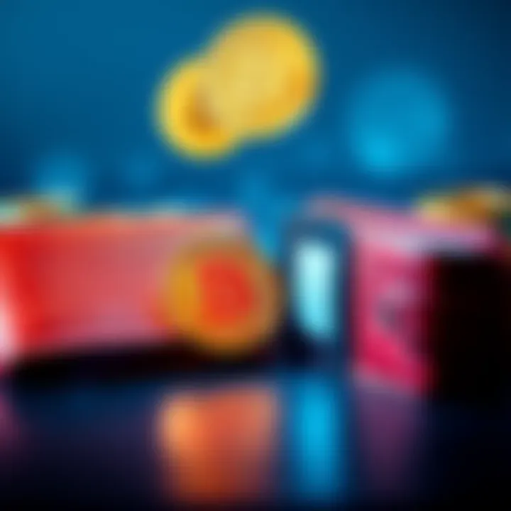 Two wallets, one representing a hot wallet and the other a cold wallet, with Bitcoin symbols above them.