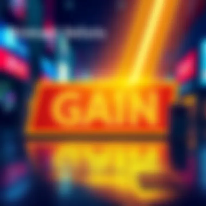 Graphic showing BitMart's announcement of GAIN delisting with a warning to withdraw assets