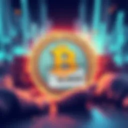 Illustration of a cryptocurrency coin labeled CoinDepo being listed on BitMart exchange with a calendar marking November 18, 2025.