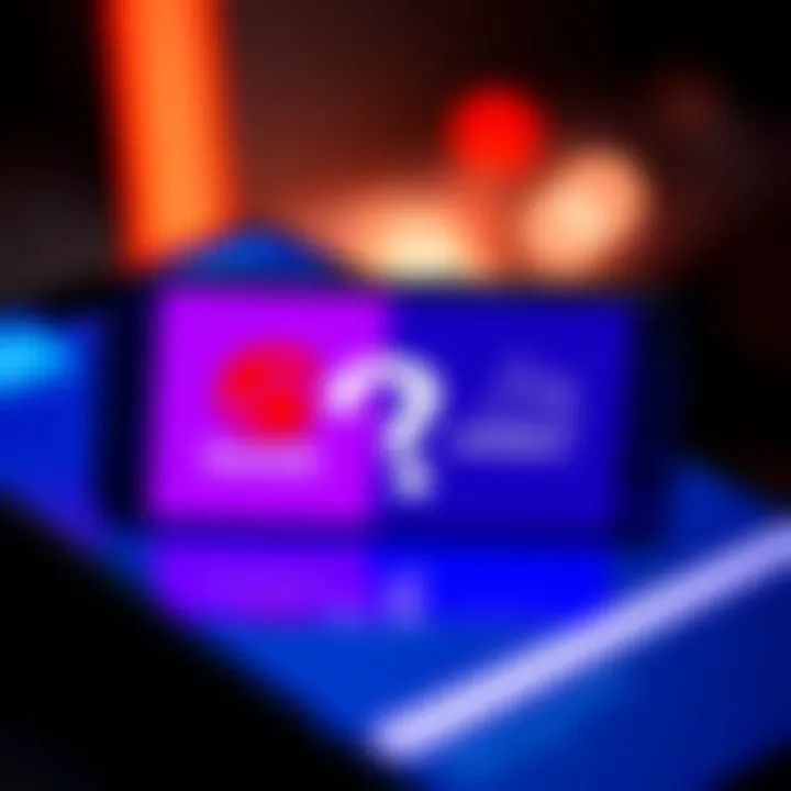 A smartphone displaying Boost Mobile and Cardano logos with a question mark, symbolizing curiosity about their partnership.
