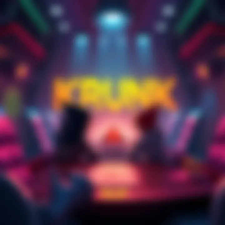 Draft HTML links showcasing sketches of Krunk Space Poker gameplay mechanics