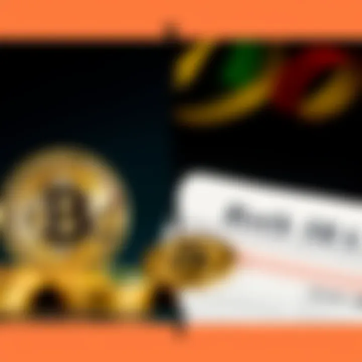 A split image showing Bitcoin coins on one side and a Roth IRA document on the other side, illustrating investment options for 2025.