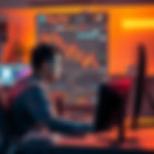 A person sitting at a computer, looking to purchase Monero (XMR) using PayPal for $2.