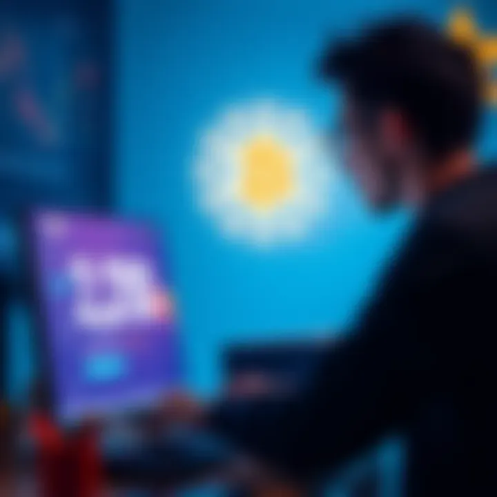 Person looking at a computer screen expressing concern about funds held by Bybit