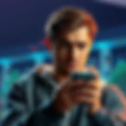 A Canadian crypto user looking at their phone with a worried expression, checking transaction data for tax calculations