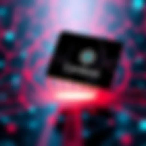 Graphic showing a digital ID card with Cardano logo and privacy features