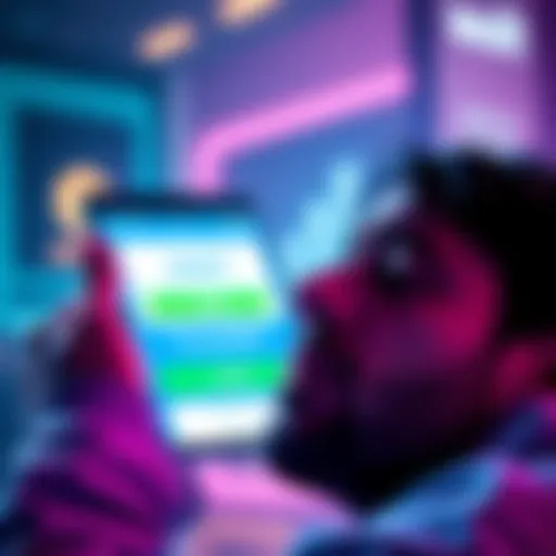 A person frustrated while trying to access USDT funds on the Coinbase app, showing a locked balance screen.