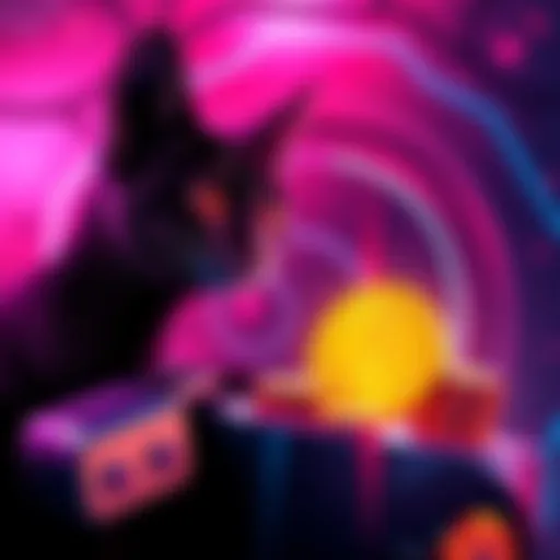 Visual representation of CatFee staking with 180M TRX locked and 5M TRX rewards given out, featuring coins and a secure vault theme.