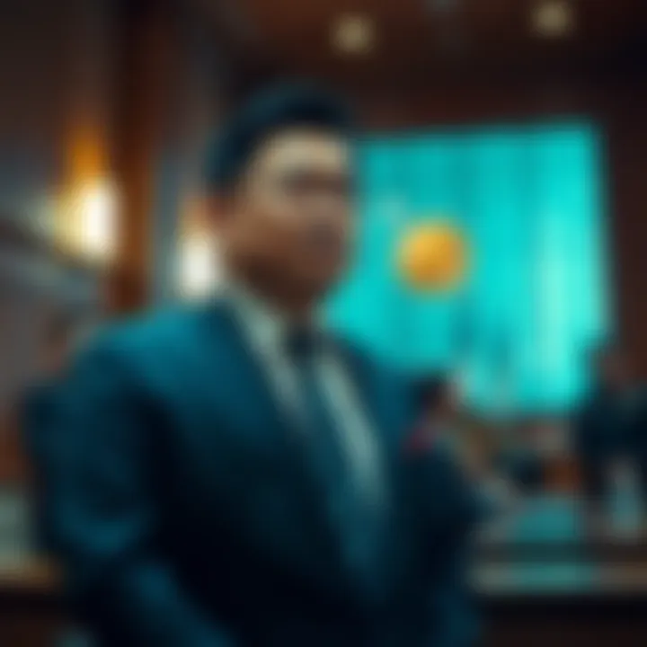 Ramil Ventura Palafox, CEO, stands in court admitting guilt for defrauding investors in a Bitcoin scheme