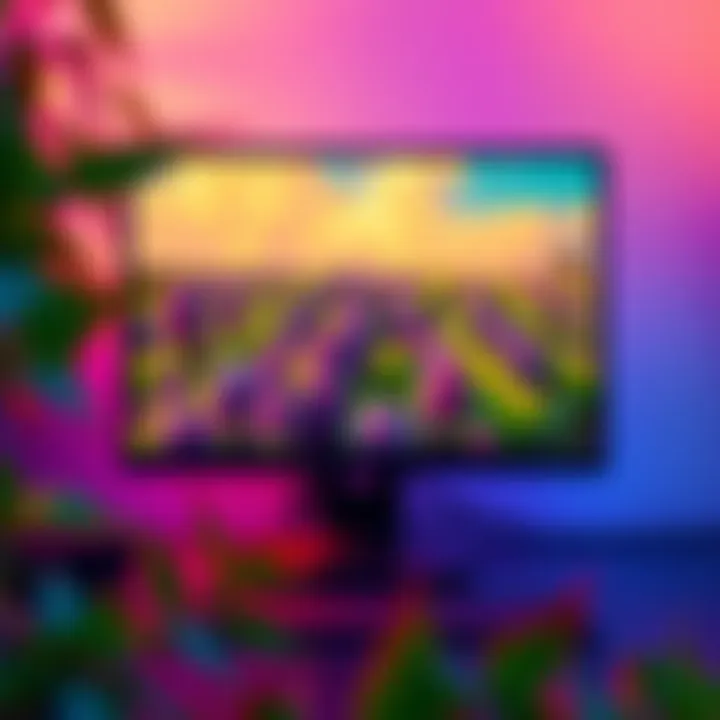 A computer screen displaying Chia farming software with cloud graphics, showcasing GPU resources being utilized for decompression tasks.