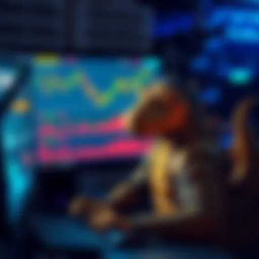 Coffezilla in front of a screen showing CRO cryptocurrency graphs and charts, discussing its 233% supply increase impact.