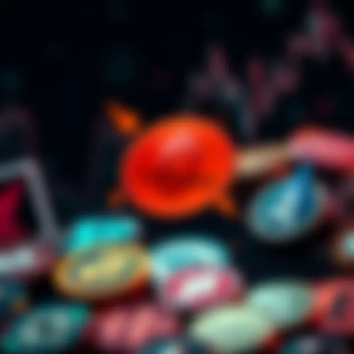 A digital graphic showing various altcoins with a Coinbase logo, highlighting the potential for altcoin season amid a bear market.