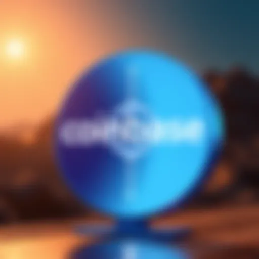 Visual of Coinbase logo with Cardano symbol, indicating the launch of cbADA for institutional investors