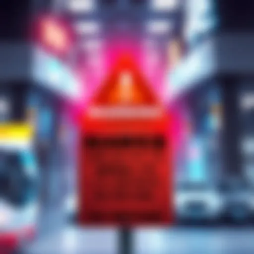 Warning sign indicating issues with MWEB LTC deposits on Coincheck exchange