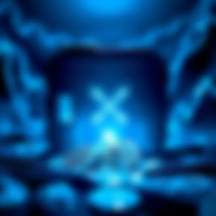 A secure cold wallet for storing cryptocurrency like XRP, symbolizing safety and digital storage.