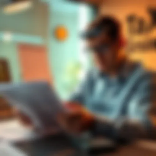A worried taxpayer reviewing financial documents with a calculator, highlighting concerns about capital gains tax changes.