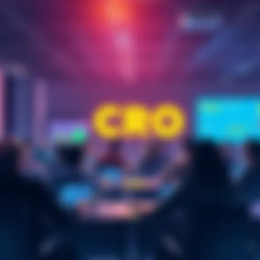 People discussing exit and sell points for CRO Coin in a forum