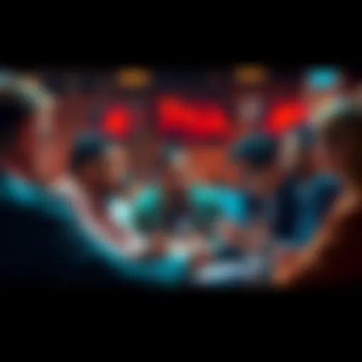 A group of people engaged in a discussion about cryptocurrency, expressing caution and sharing tips.